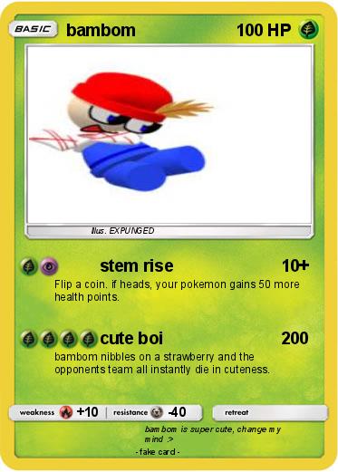 Pokemon bambom
