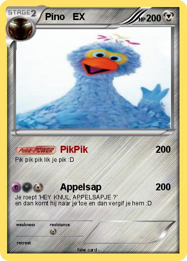 Pokemon Pino   EX