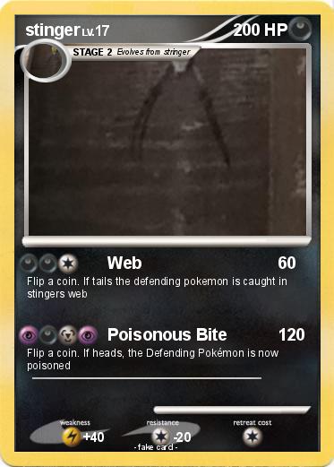 Pokemon stinger