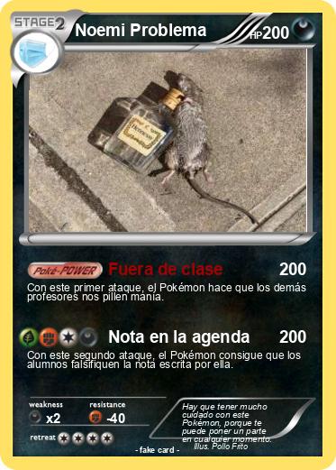 Pokemon Noemi Problema