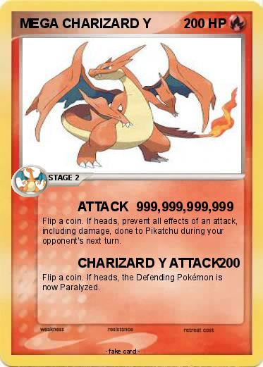 Pokemon MEGA CHARIZARD Y