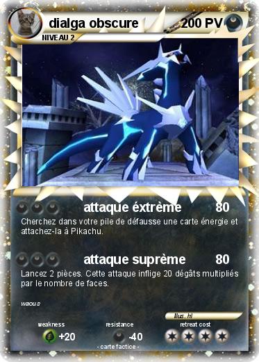 Pokemon dialga obscure