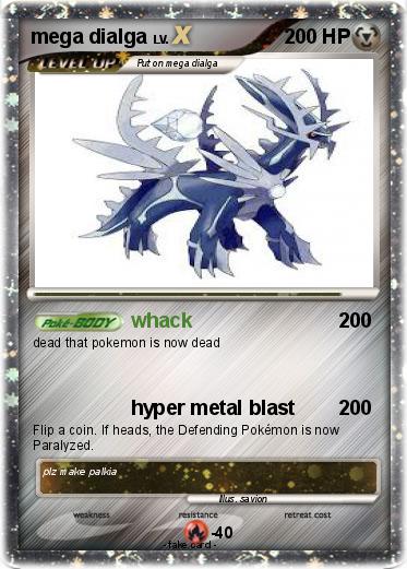 Pokemon mega dialga