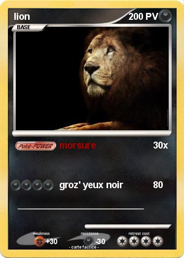 Pokemon lion