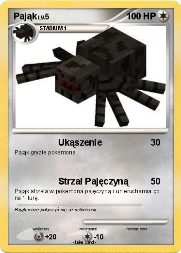 Pokemon Pająk
