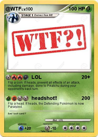 Pokemon @WTF