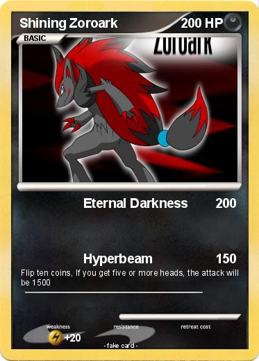 Pokemon Shining Zoroark
