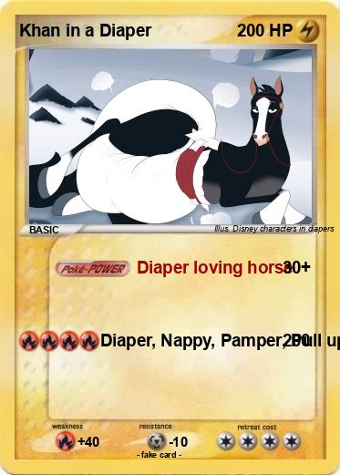 Pokemon Khan in a Diaper