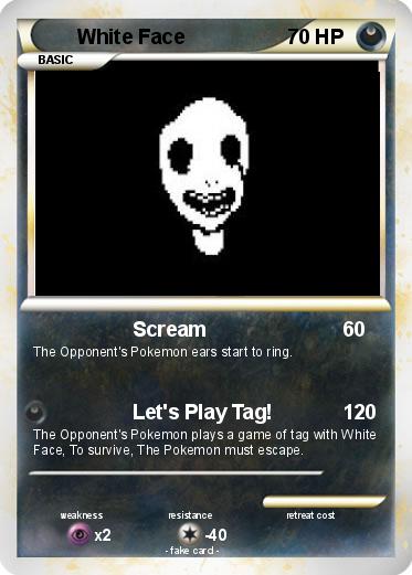 Pokemon White Face