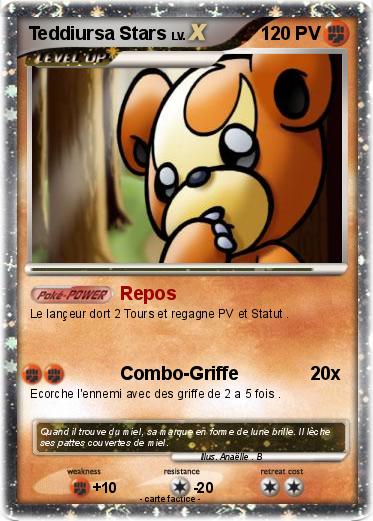 Pokemon Teddiursa Stars