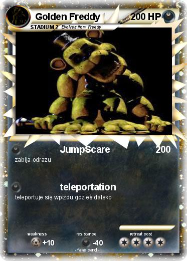 Pokemon Golden Freddy