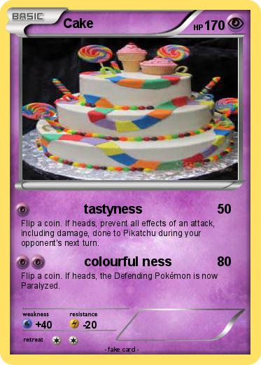 Pokemon Cake