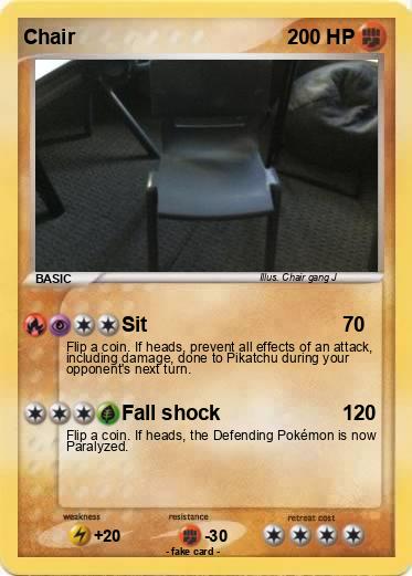 Pokemon Chair