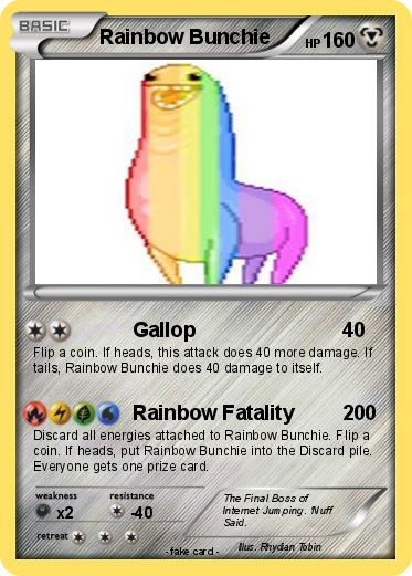 Pokemon Rainbow Bunchie