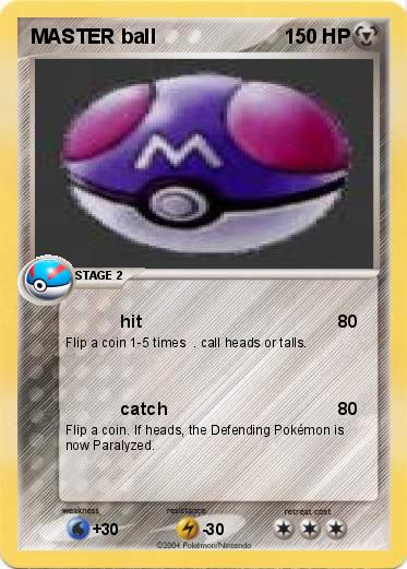 Pokemon MASTER ball