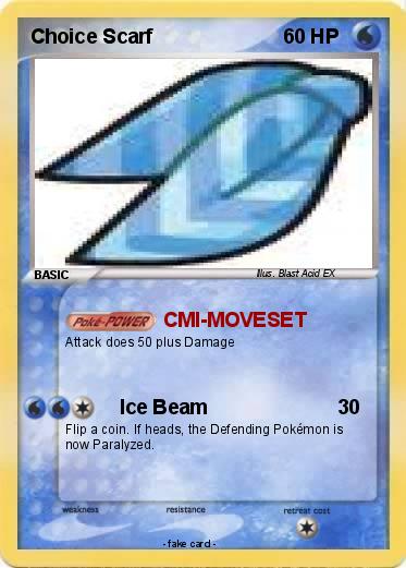 Pokemon Choice Scarf