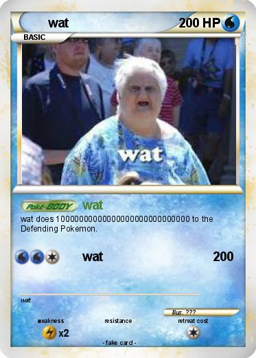 Pokemon wat