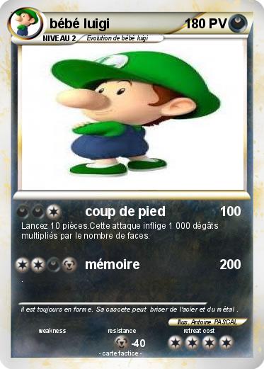 Pokemon bébé luigi