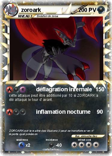 Pokemon zoroark