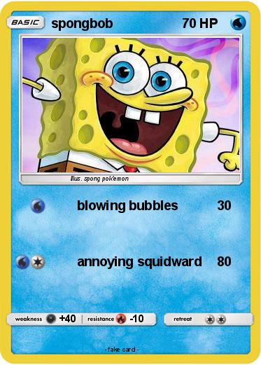 Pokemon spongbob