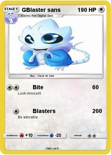Pokemon GBlaster sans