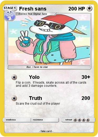 Pokemon Fresh sans
