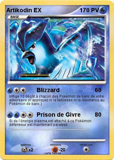 Pokemon Artikodin EX