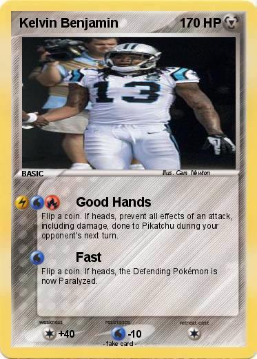 Pokemon Kelvin Benjamin