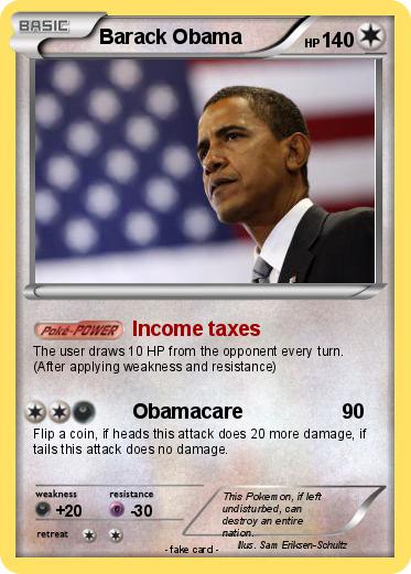 Pokemon Barack Obama