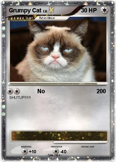 Pokemon Grumpy Cat