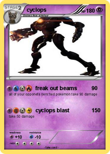 Pokemon cyclops