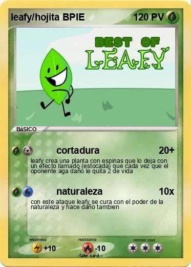 Pokemon leafy/hojita BPIE