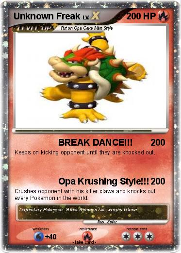 Pokemon Unknown Freak