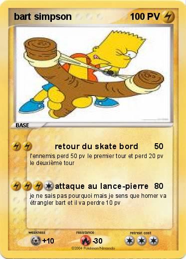 Pokemon bart simpson