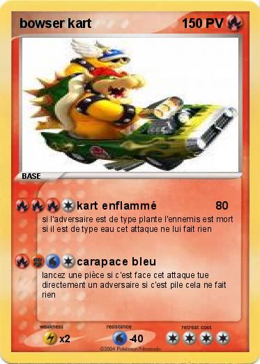 Pokemon bowser kart