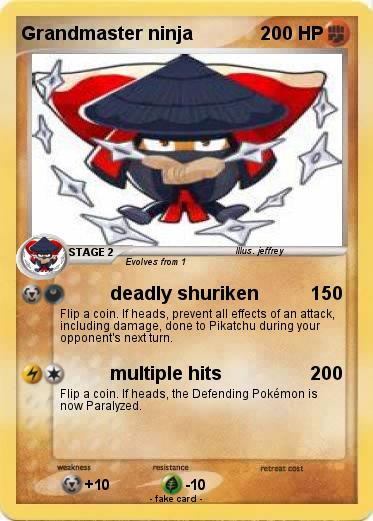 Pokemon Grandmaster ninja