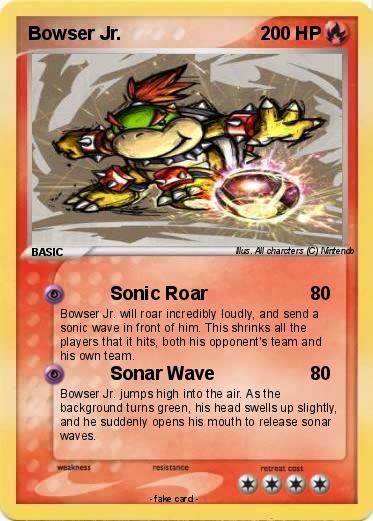 Pokemon Bowser Jr.