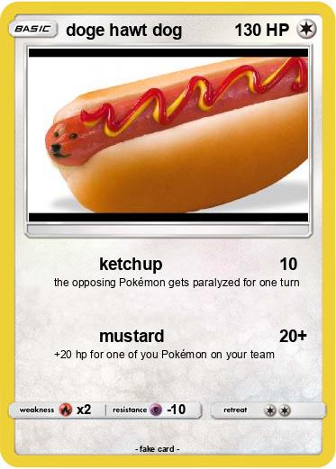 Pokemon doge hawt dog
