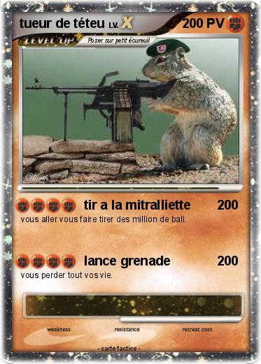 Pokemon tueur de téteu