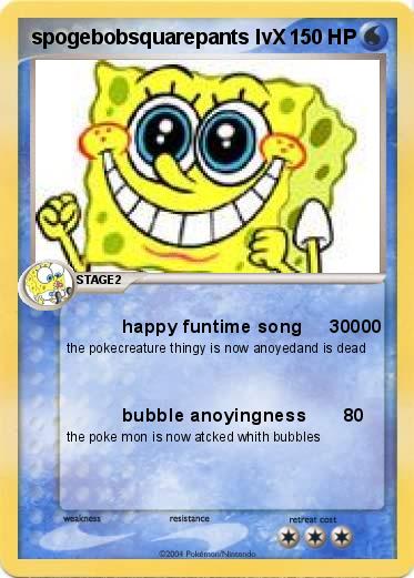 Pokemon spogebobsquarepants lvX