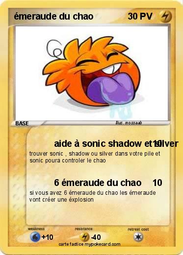 Pokemon émeraude du chao