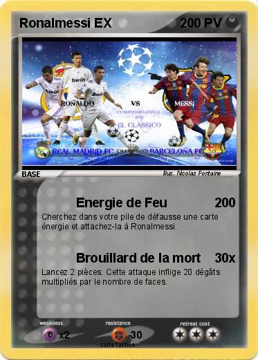 Pokemon Ronalmessi EX