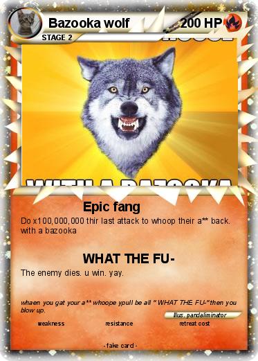 Pokemon Bazooka wolf