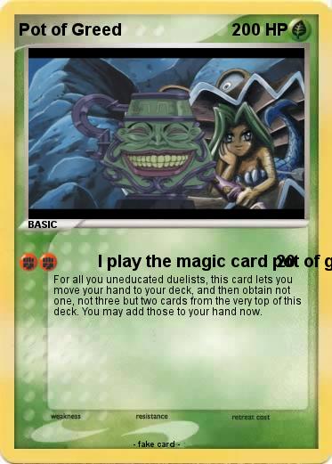Pokemon Pot of Greed