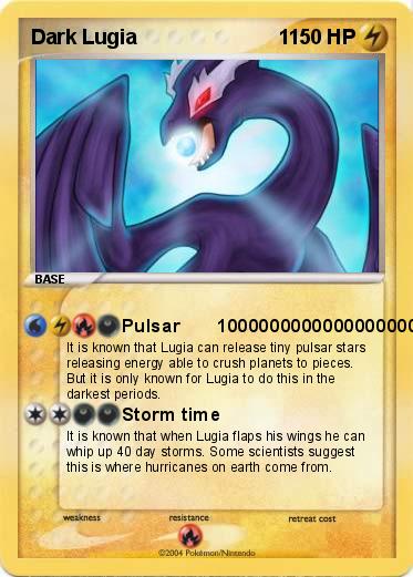 Pokemon Dark Lugia                         1