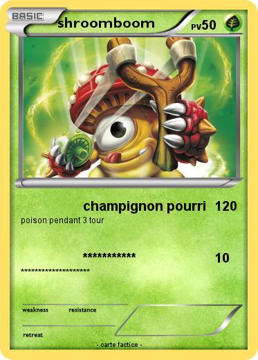 Pokemon shroomboom