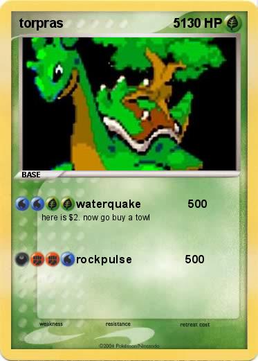 Pokemon torpras                               5