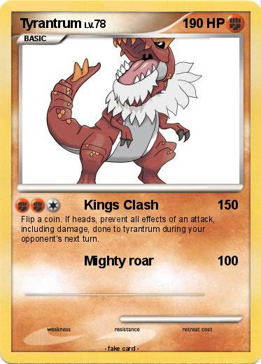Pokemon Tyrantrum