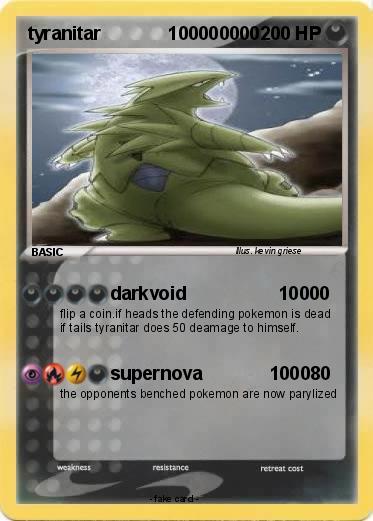 Pokemon tyranitar             100000000