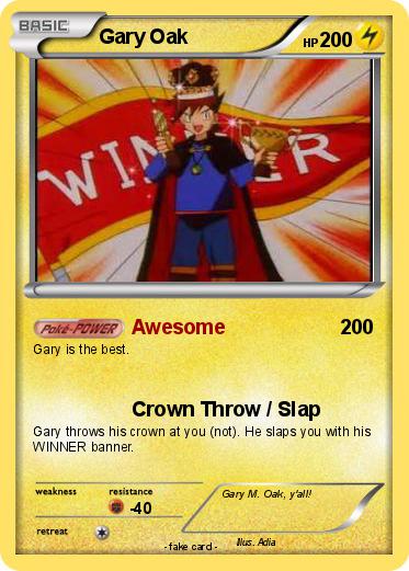 Pokemon Gary Oak